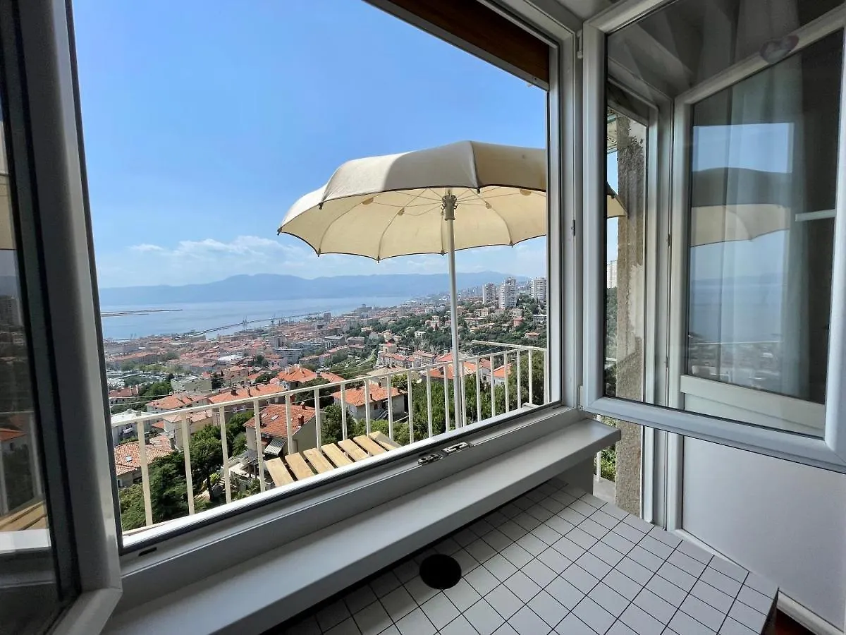Apartment Ferienwohnung Nona'S View With Balcony Rijeka Kroatien